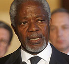 Kofi Annan, the UN-Arab League special envoy on Syria
