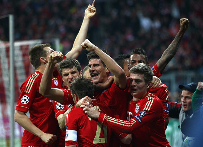 Bayern Munich V Real Madrid - In Pictures