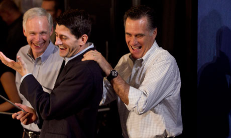 Paul Ryan, Ron Johnson, Mitt Romney