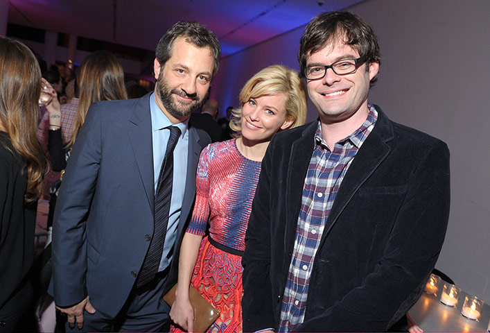 Week in film: Director Judd Apatow, actress Elizabeth Banks, and actor Bill Hader
