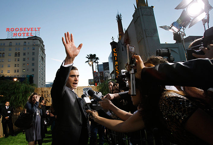 Week in film: Zac Efron waves to the fans at the premiere of The Lucky One