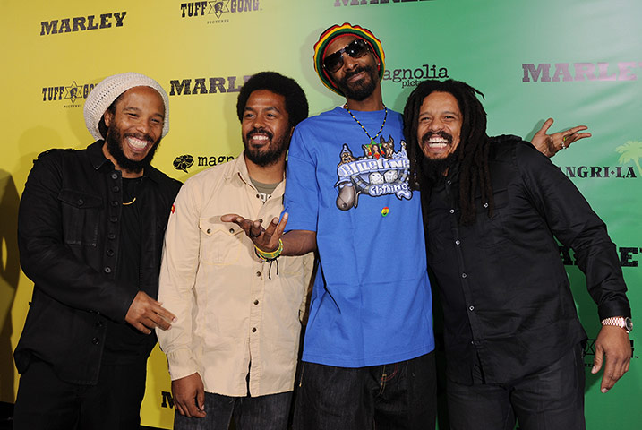 Week in film: Ziggy Marley, Robert Marley, Snoop Dogg and Rohan Marley 