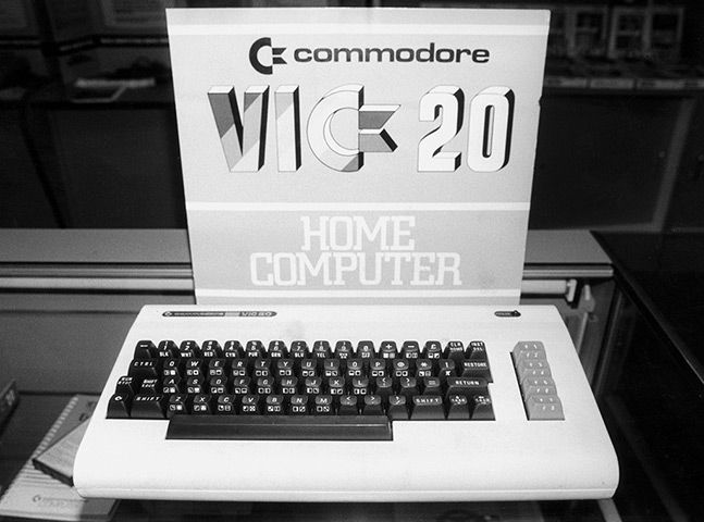 Home computers: Commodore VIC 20 home computer, 1983