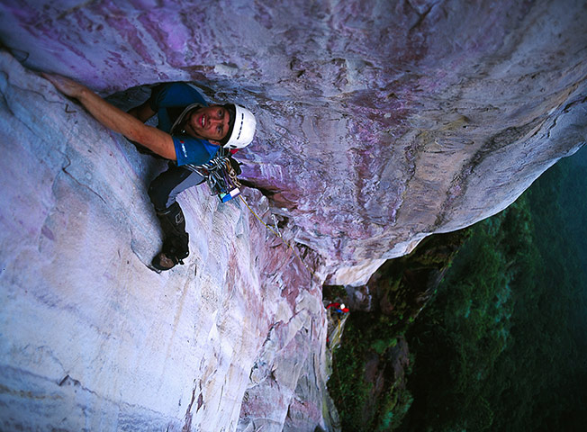 Amazonclimb: Camping en route 