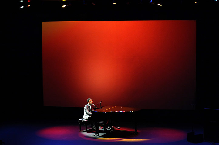 The week in music:  John Legend performs at the VEVO Digital Content event in New York