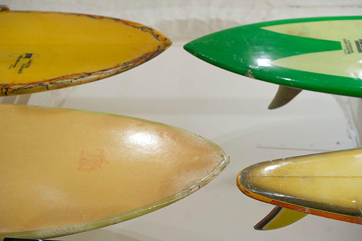 Museum of British Surfing: Fibreglass boards