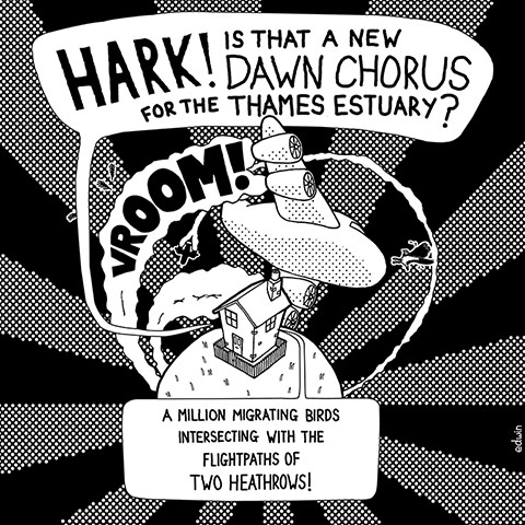 Thames Estuary Airport: Cartoons from Creative Coalition about Boris Island airport plans