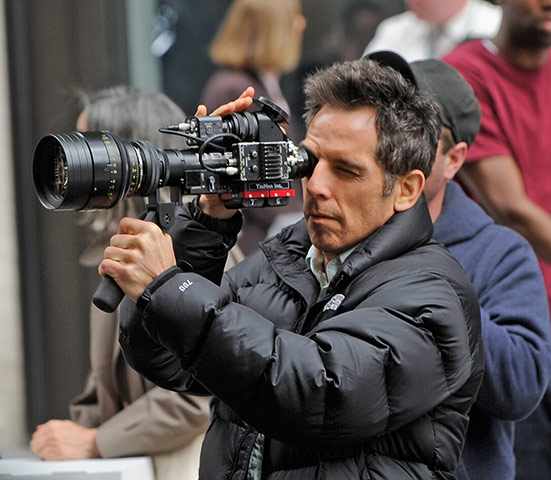 The week in film : Ben Stiller filming 