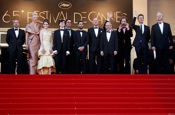Moonrise Kingdom Cannes: Cast members and director Anderson 