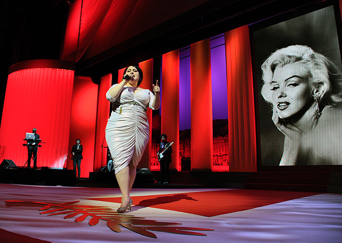 Moonrise: Beth Ditto performs at the Opening Ceremony and Moonrise Kingdom premiere