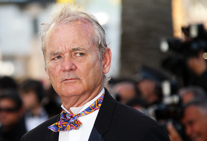 Moonrise Kingdom premier: Bill Murray adopts his puzzled look