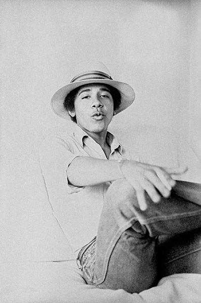 Early Obama: Early Obama: Barack Obama poses for a portrait taken while he was a student