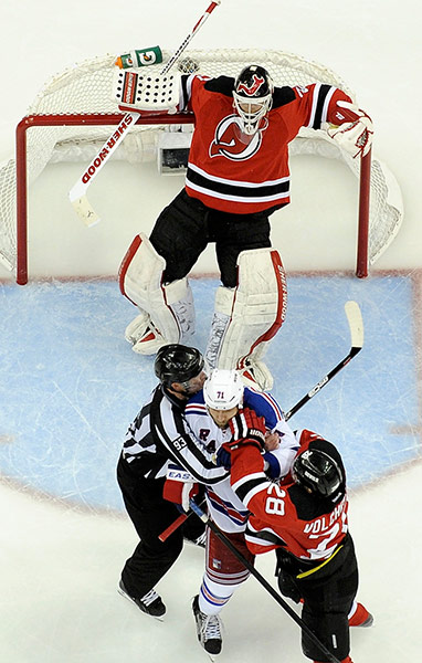 NHL playoffs: Rangers and Devils clash