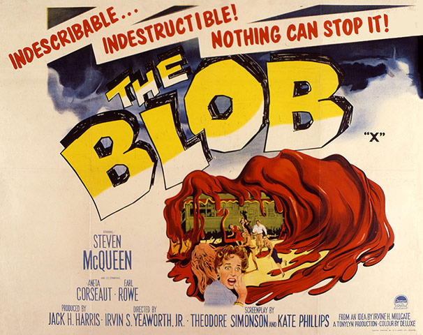 10 best: The Blob, film poster