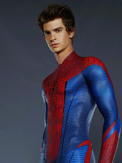 men's hair: Andrew Garfield in The Amazing Spider-man
