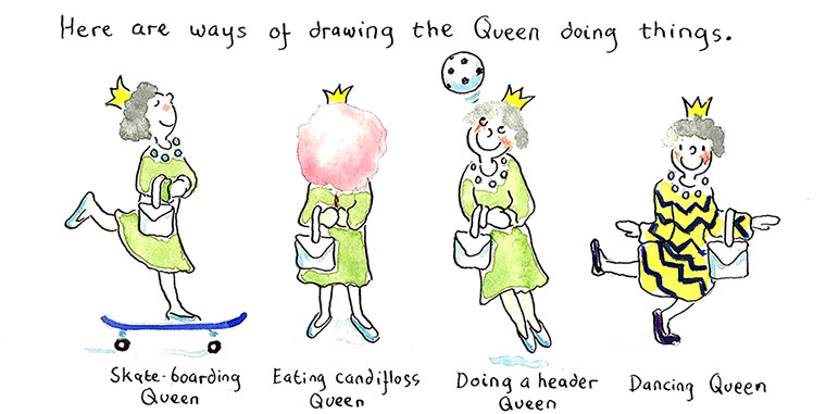 How To Draw... The Queen: How To Draw... The Queen 8