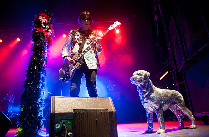 Week in music: Nick Wire of Manic Street Preachers performs on stage