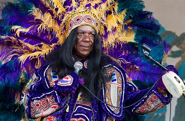 Week in music: Big Chief of the Mardi Gras Indian Tribe Golden Eagles