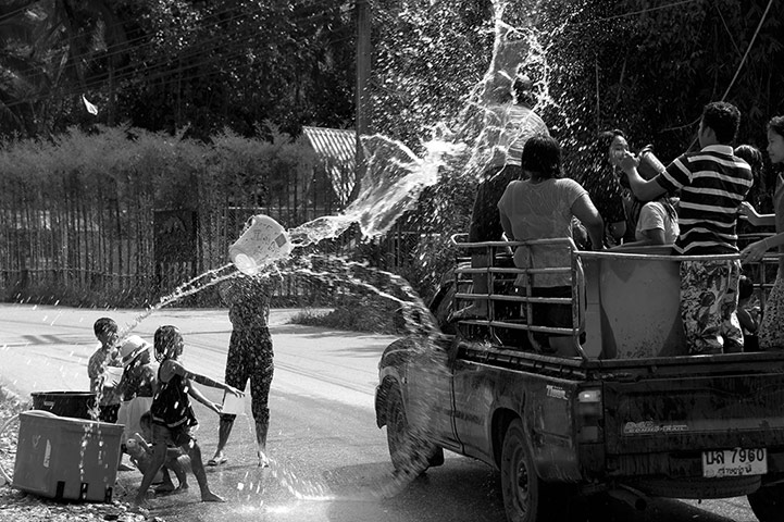 BT May: Songkran festival of water, Thailand