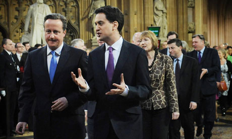 David Cameron and Ed Miliband