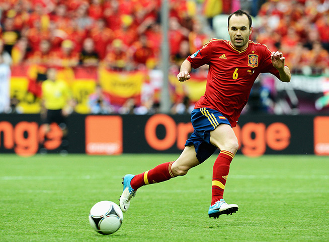 Fifa 12 Euro players: Andres Iniesta