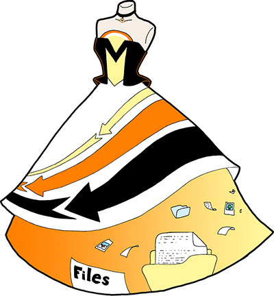 Website dresses: Megaupload dress