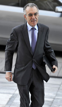 greek Finance minister, Vassilis Rapanos 