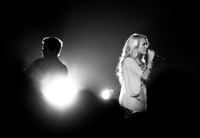 week in music: Carrie Underwood performs in London on 21 June