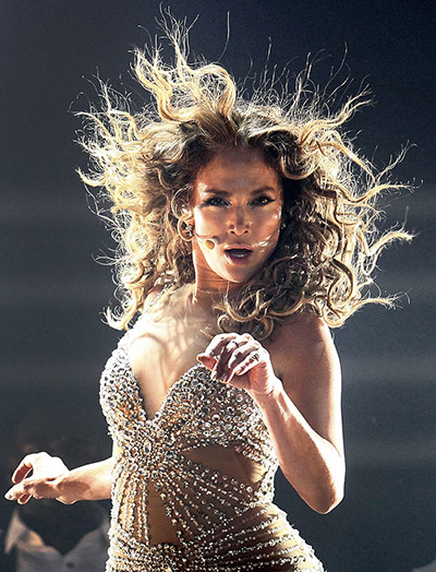 week in music: Jennifer Lopez performs in Santiago, Chile on 19 June