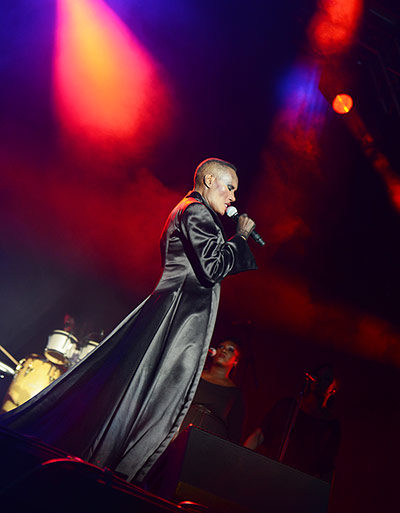 week in music: Grace Jones performs at the Lovebox Festival in London, on 17 June