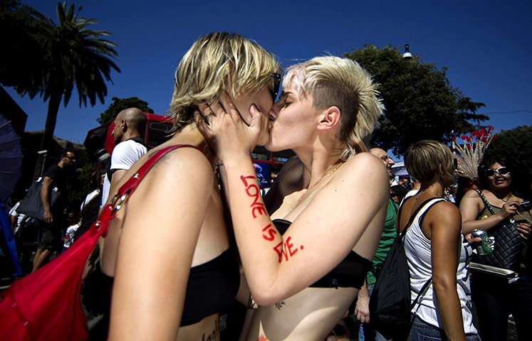 Gay Pride Parades Around The World In Pictures World News The Guardian