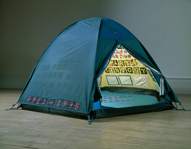 Lost Art: Tracey Emin's tent entitled Everyone I Have Ever Slept With 1963-1995 1995
