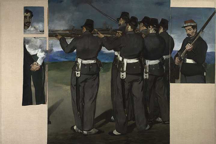 Lost Art: Edouard Manet's painting The Execution of Maximilian