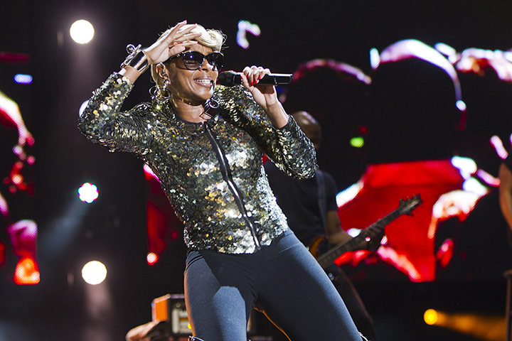 Week in music: Mary J. Blige at Essence Music Festival in New Orleans on 7 July