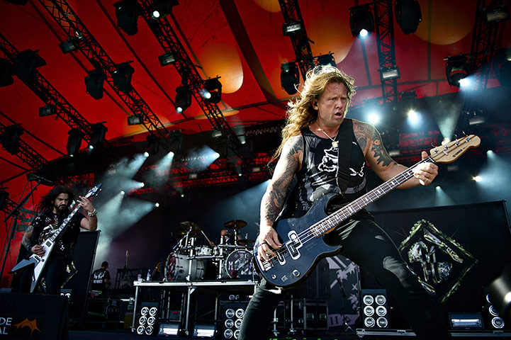 Week in music: Machine Head performs at Roskilde Festival in Denmark on 8 July