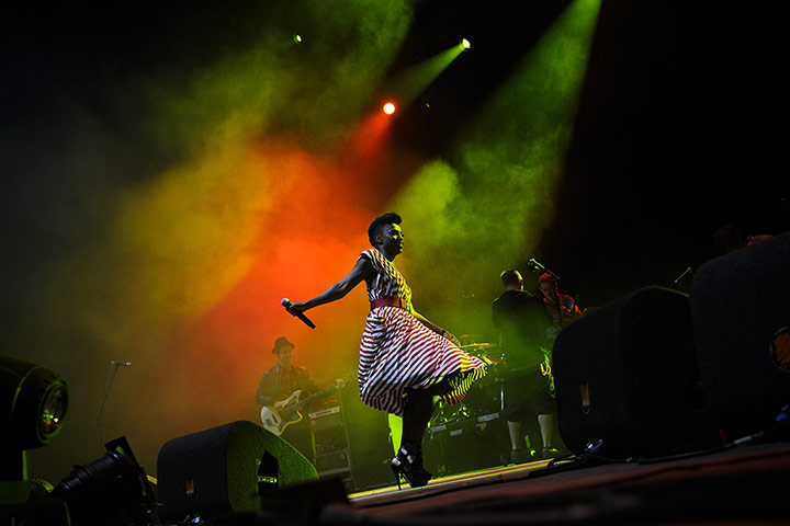 Week in music: Skye Edwards of Morcheeba performs at the Optimus Alive festival