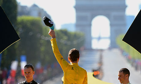 Bradley Wiggins in Paris