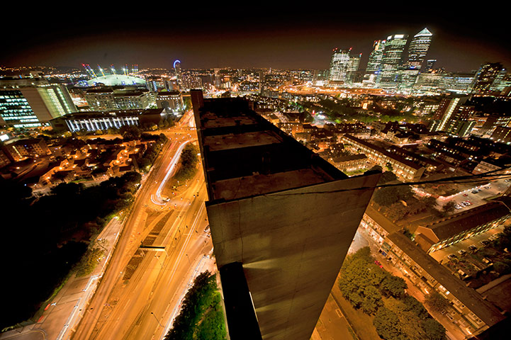 London from the rooftops : East London rooftop