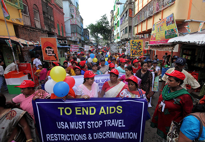 Calcutta: Alternative International AIDS Conference at Sonagachi