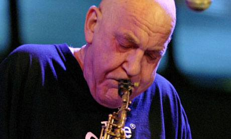 Lol Coxhill performing at the London Jazz Festival in 2006. 
