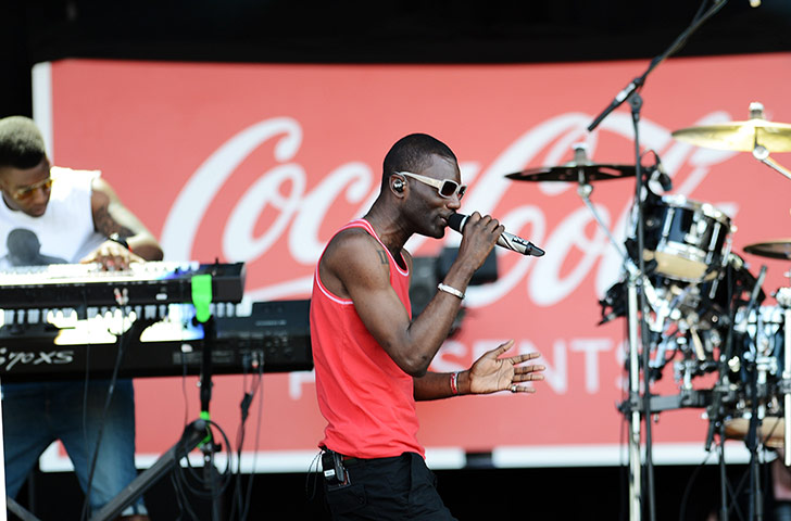 Torch concert Hyde Park: Wretch 32