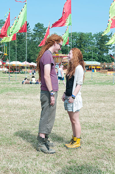 Womad: Ryan Kerslake, 21 and Amber Woods, 19