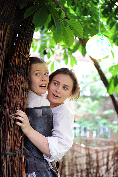 Week in Theatre: Fiona Geddes as Celia and Emily Tucker as Rosalind in As You Like It