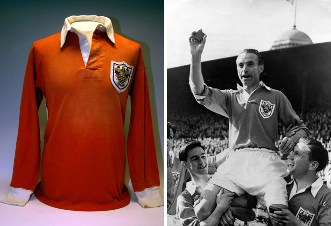 National football museum: Blackpool shirt won by Sir Stanley Matthews