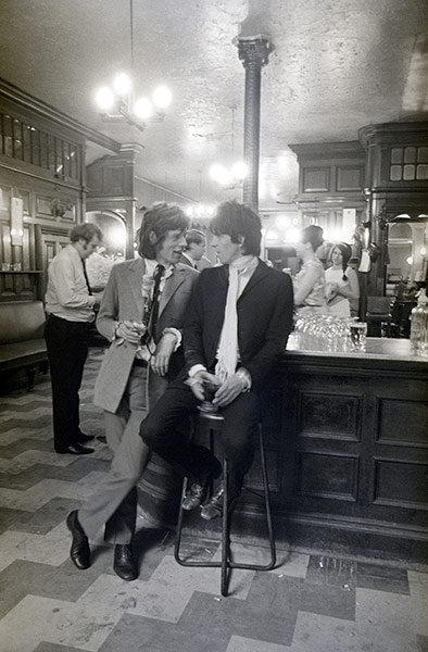 Rolling Stones: Keith and Mick, London, 30 June 1967