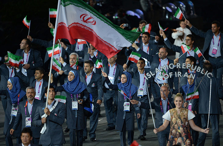 Iran's Olympic team at the London 2012 Games - in pictures  World news 