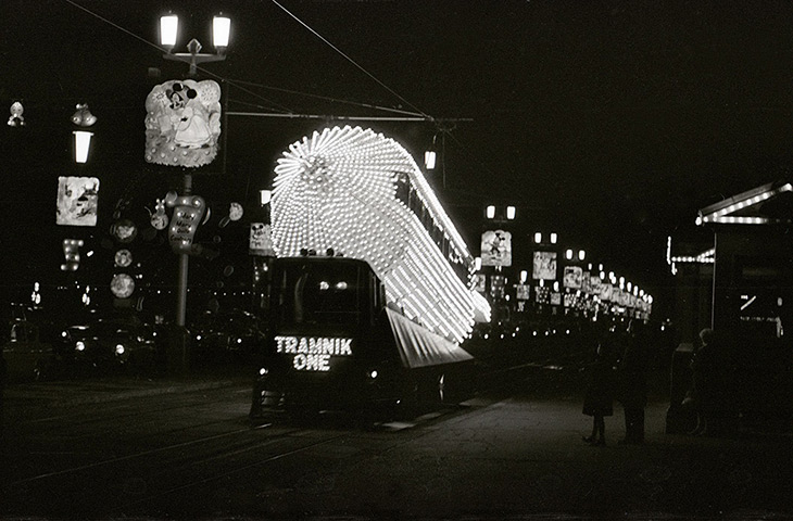 Blackpool illuminations: 1966: Blackpool Illuminations in the Lancashire seaside resort