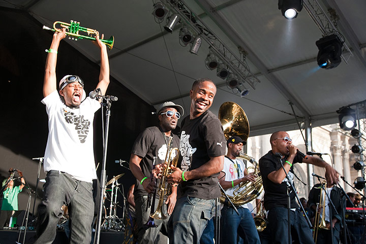 Africa Express: Hypnotic Brass, at Hotel de Ville, Paris, 2009