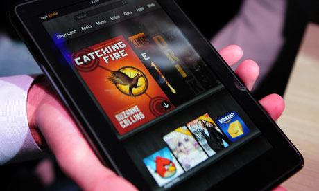 Amazon Kindle Fire tablet is dis