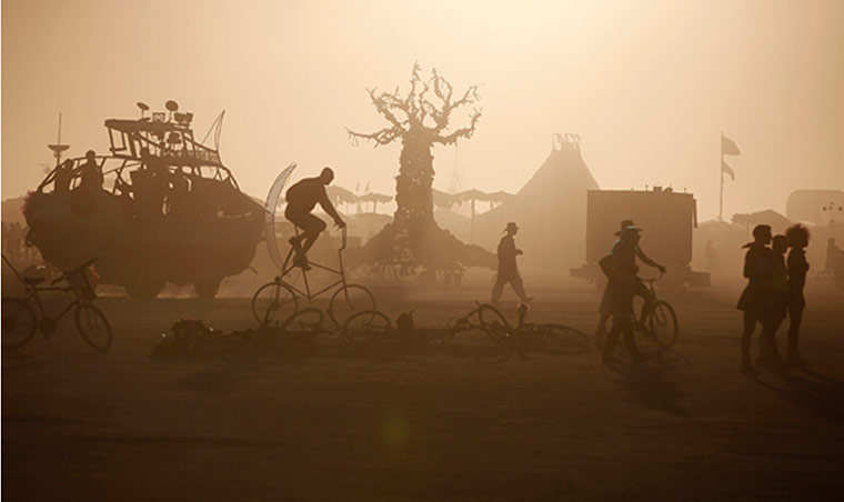 Burning Man: REUTERS PICTURE HIGHLIGHT